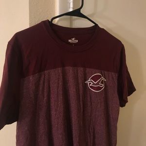Two Hollister Large short sleeve tee
